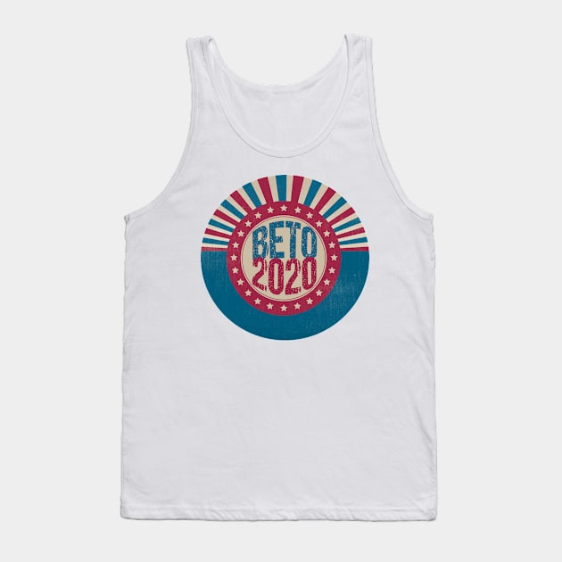 Retro Beto 2020 Election Tank Top by epiclovedesigns